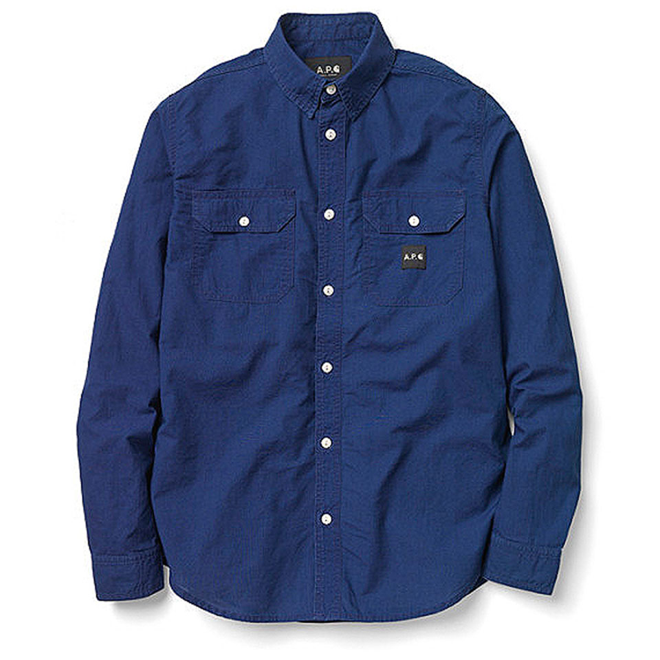 APC-Carhartt-Fall-Winter-2013-Collection-blue-shirt