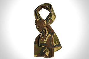 The Hill-Side Hungarian Camouflage Print Scarf-1