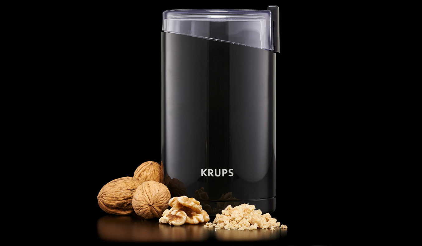 KRUPS F203 Electric Spice and Coffee Grinder | Pour Over Coffee grinder | the best way to make coffee