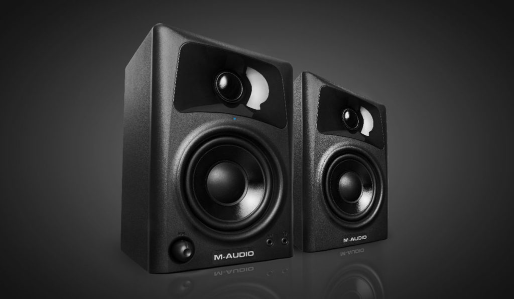 M Audio AV32 Two Way Desktop Reference Speakers | The Best Desktop Speakers