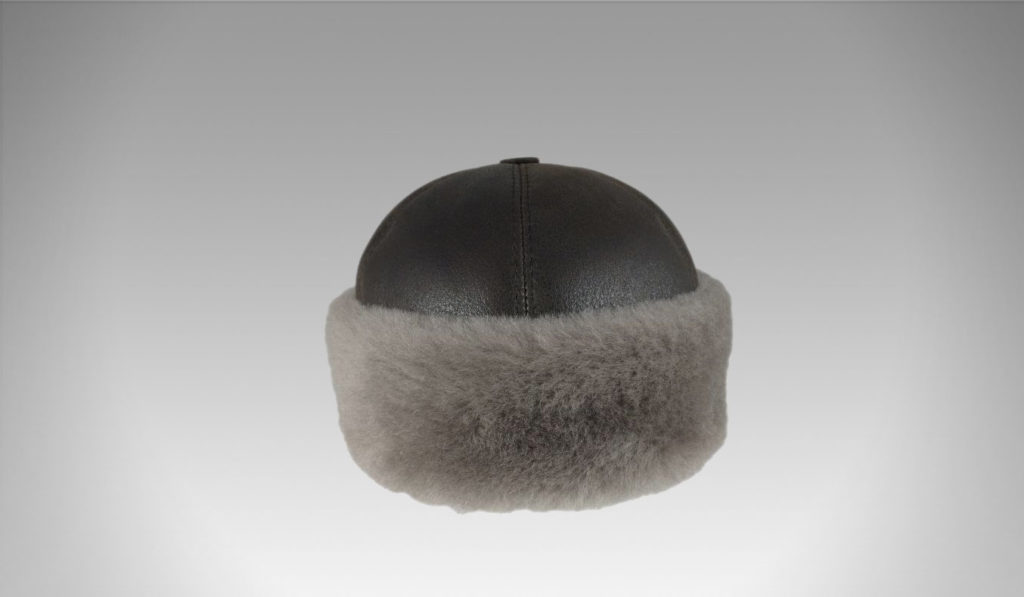 Zavelio Men’s Shearling Sheepskin Winter Fur Beanie Hat | Best Men's Winter Hats