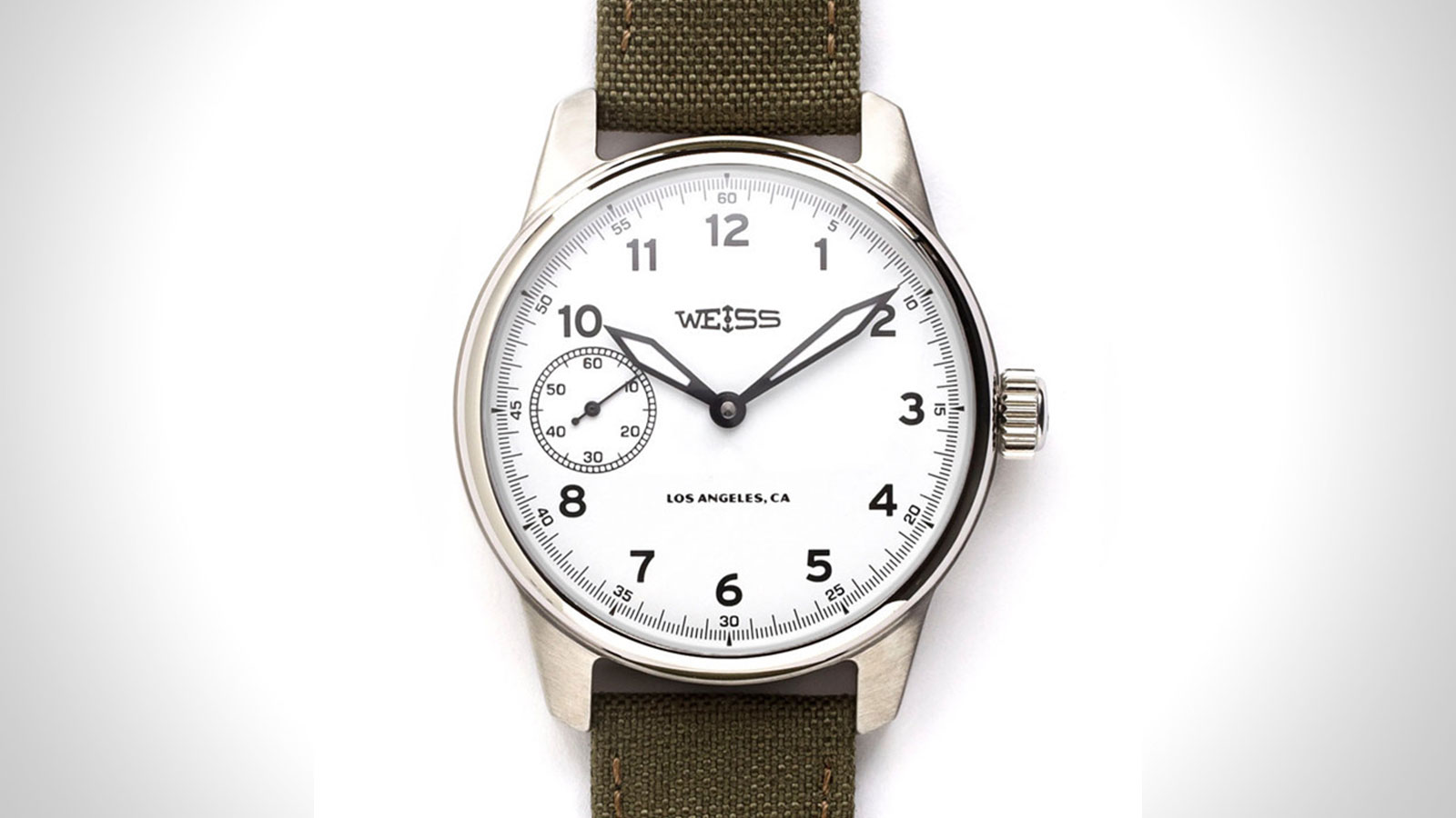 Weiss Standard Issue Mens Field Watch | the best mens field watch