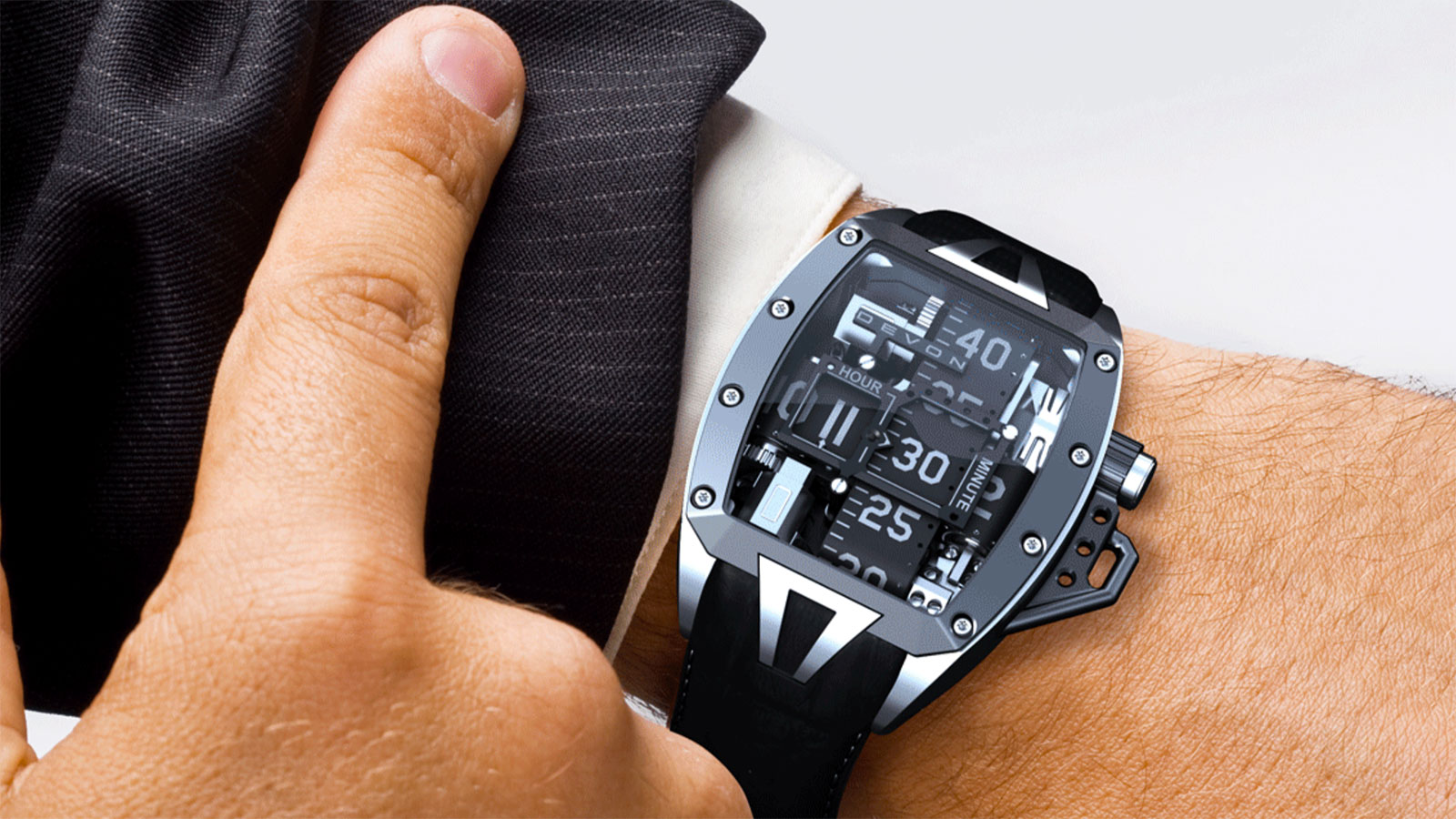Devon Tread 2 Men's Watch | futuristic watches for men