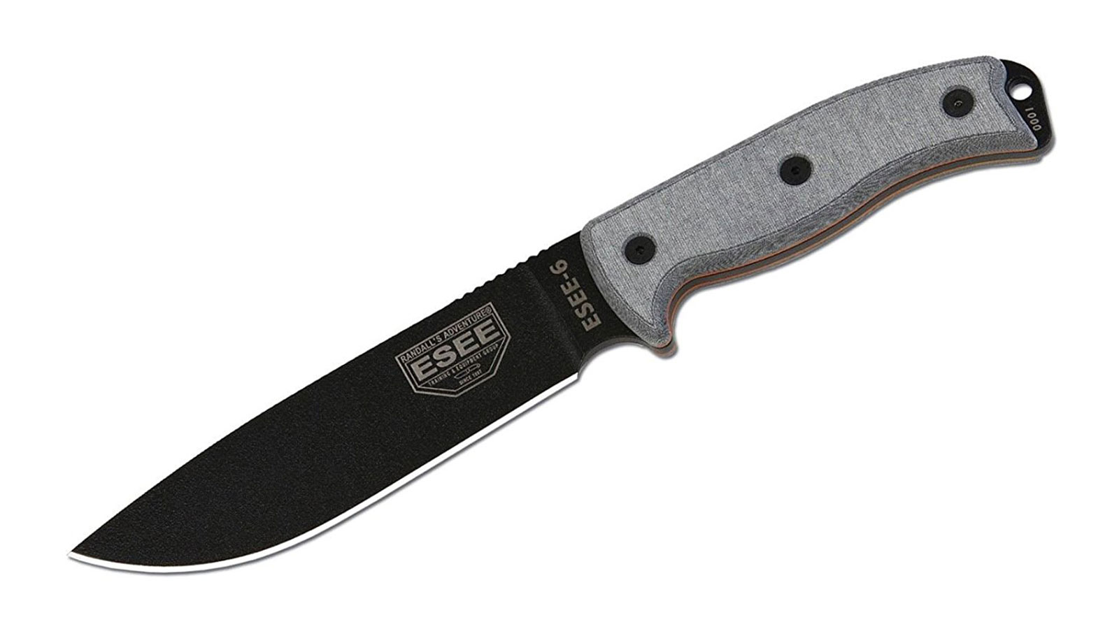 ESEE 6P-B Plain Edge Fixed Blade Survival Knife | best survival knives