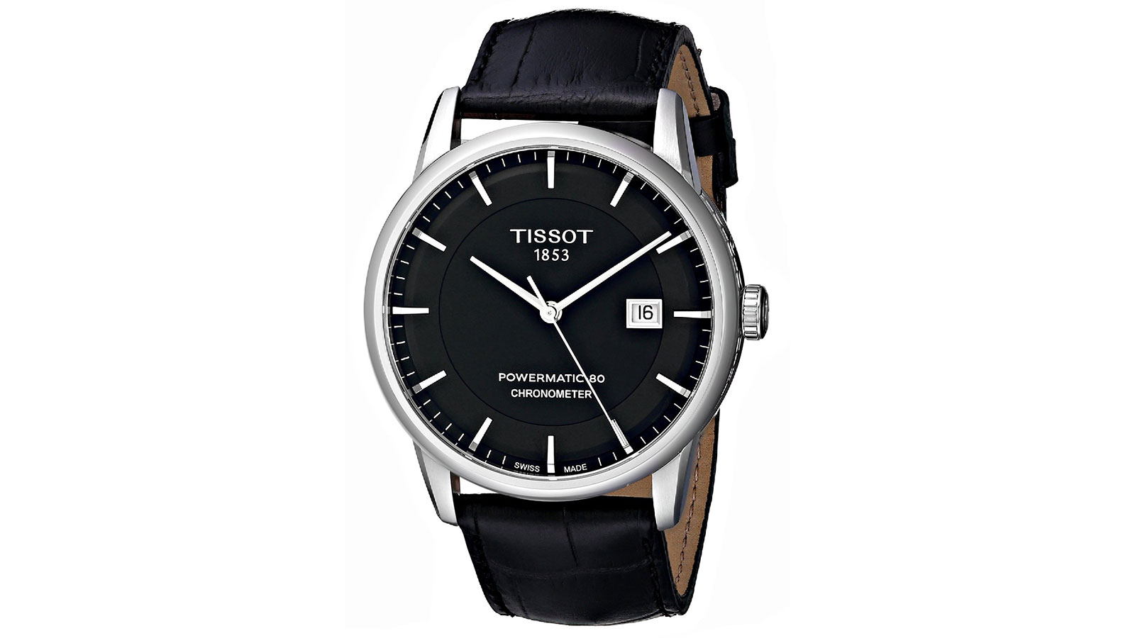 Tissot Luxury Automatic Black Dial Men's Watch | best men's watches under $1000