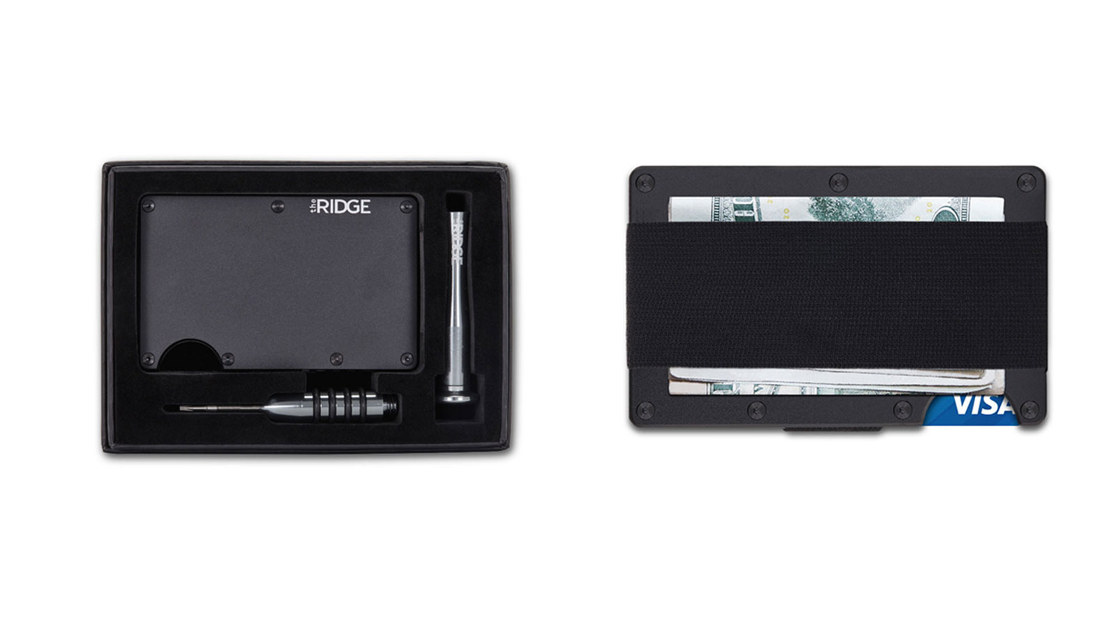 The Ridge Metal Wallet | best metal wallet