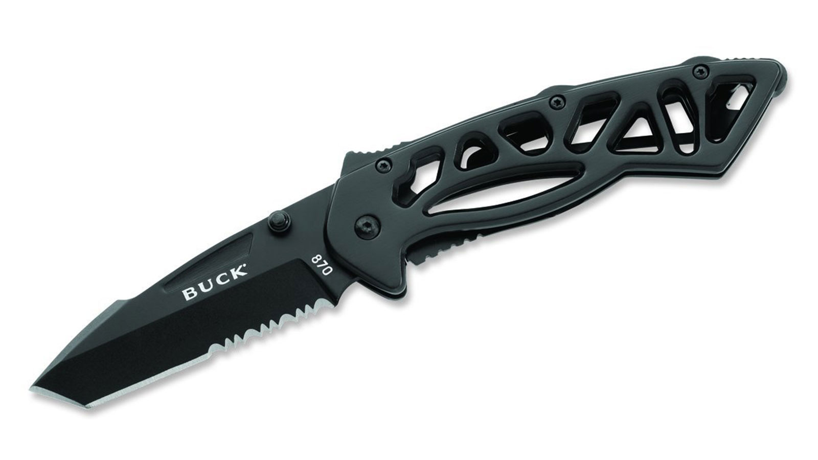 Buck Bones Tactical Folding Knife