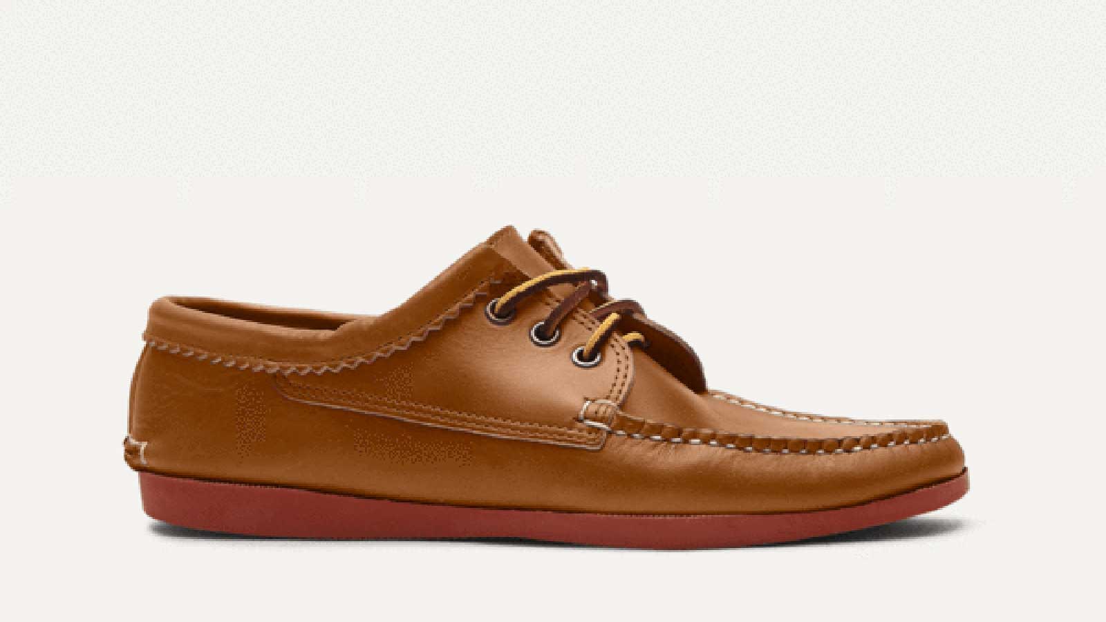 Quoddy Blucher Men's Boat Shoe | best mens boat shoes