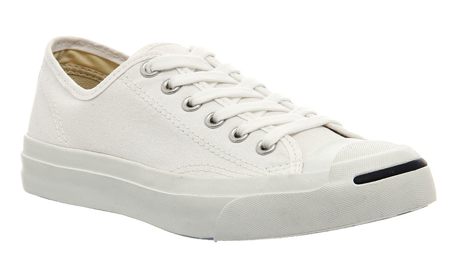 Converse Jack Purcell Signature White Sneakers | best men's white sneakers