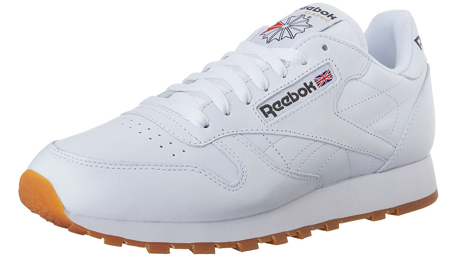 Reebok Classic Leather White Men's Sneaker | best men's white sneakers