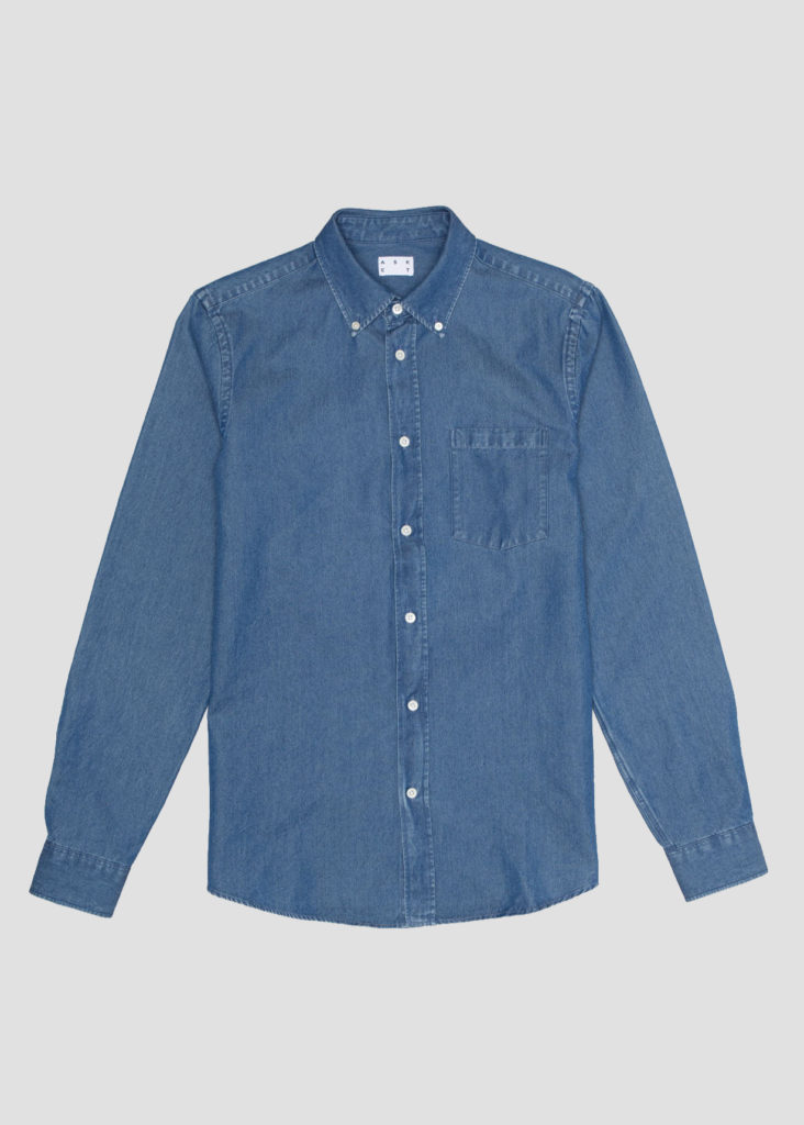 best denim shirts for men - asket